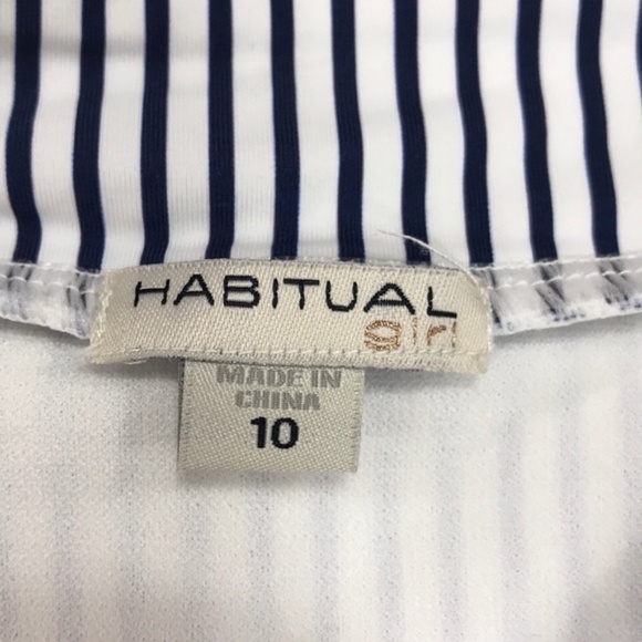 Habitual Kids Girls' Skye Striped Banded Bikini Bottom - Picture 4 of 5